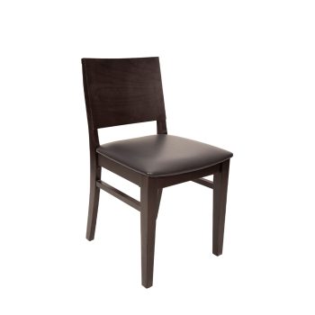 Indianapolis Chair commercial wood frame upholstered seat