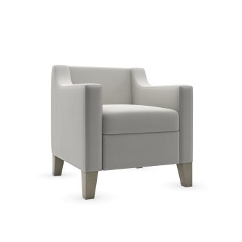 Akron commercial chair with wood legs