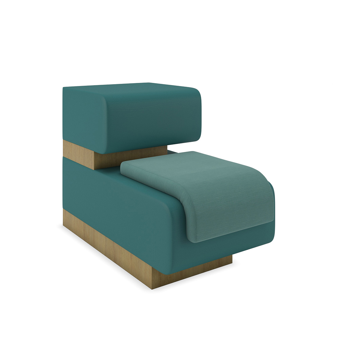 Cascade commercial modular group seating for offices