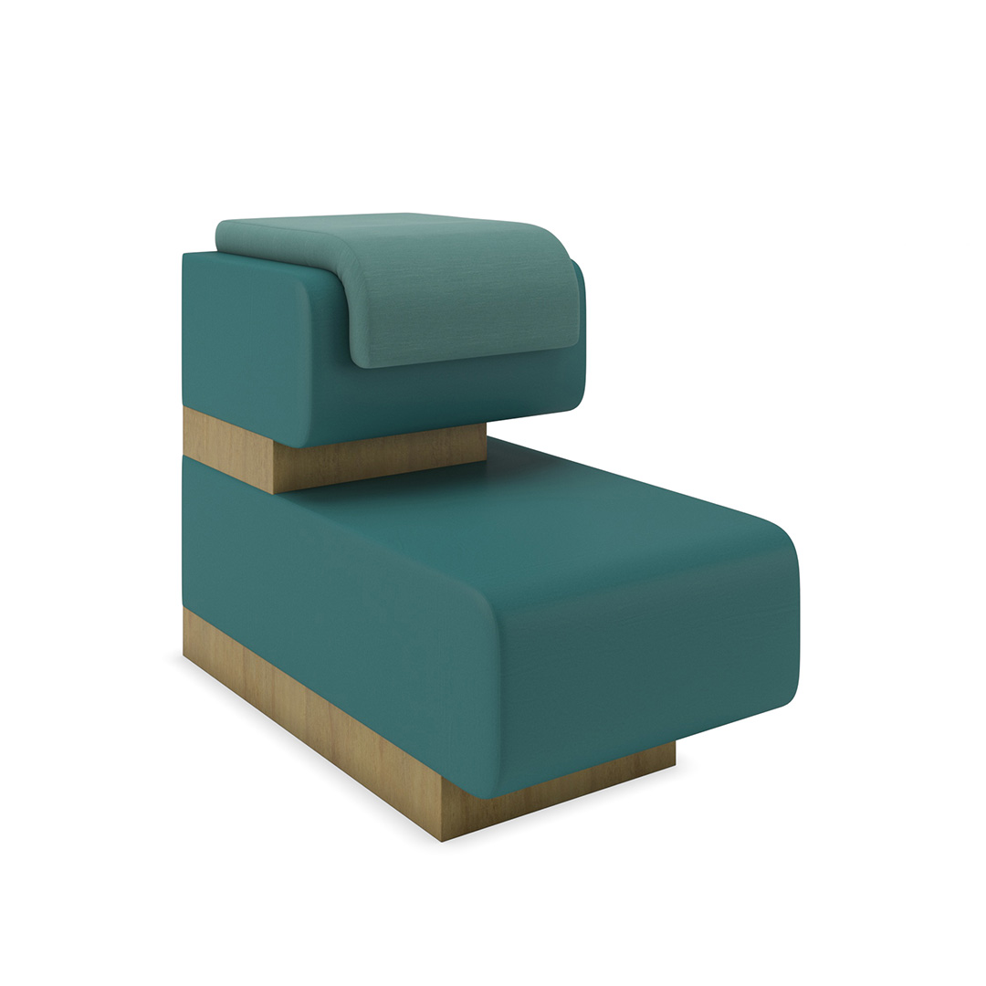 Cascade commercial modular group seating for offices