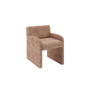 Hayden commercial upholstered leg chair with low back