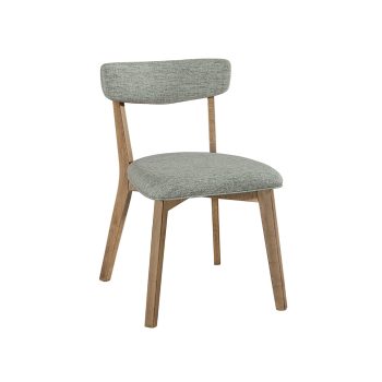 The gabby chair with wooden frame and upholster seat and back.