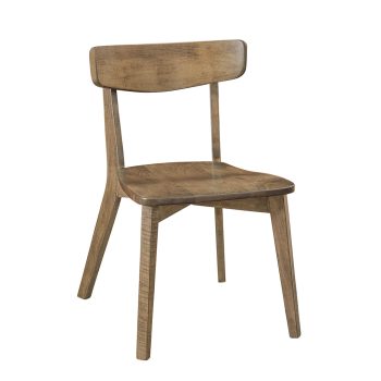 mid century modern wooden chair